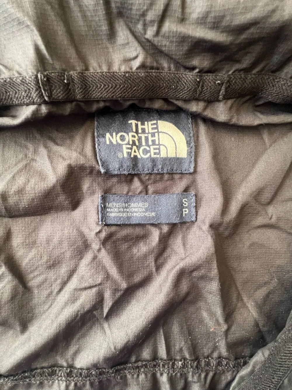 The North Face Black Hooded Windbreaker Pullover